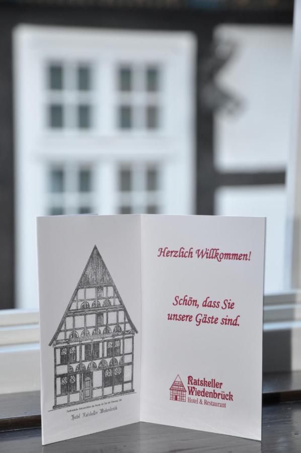 Ratskeller Wiedenbrueck Rheda-Wiedenbrück Exterior foto